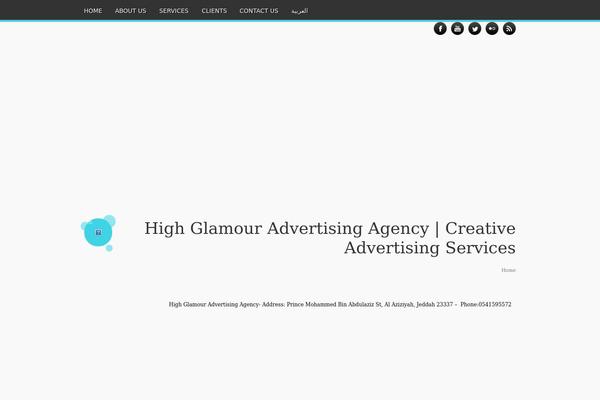 Rounder theme site design template sample