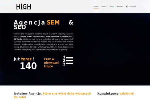 Thirteen theme site design template sample