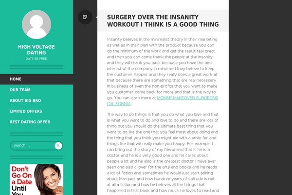 Writr theme site design template sample