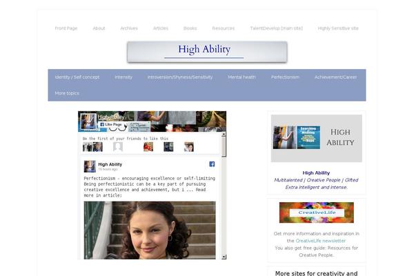 Lifestyle Pro theme site design template sample