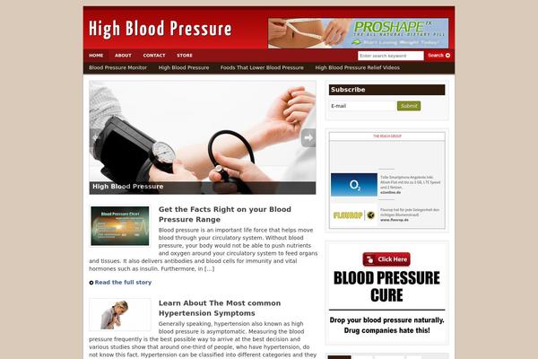 Gazette theme site design template sample