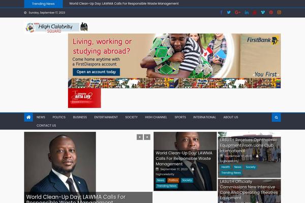Mantranews theme site design template sample