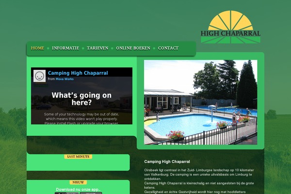 Camping theme site design template sample