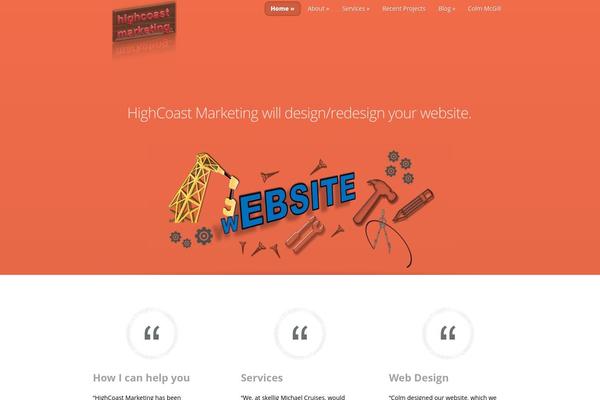 Nimble theme site design template sample