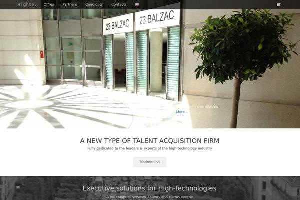 Full-frame-pro theme site design template sample