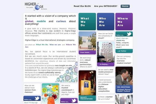 Cascadia theme site design template sample