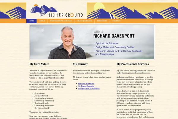 highergroundforlife.com site used Higherground