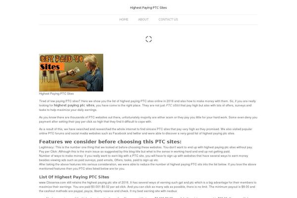 highestpayingptcsites.com site used Slappy
