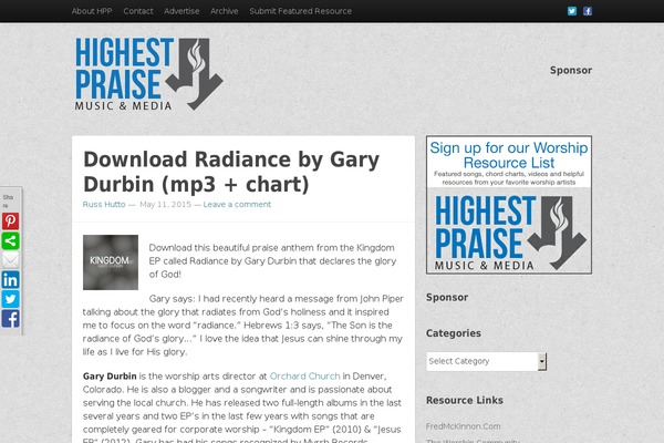 Standard theme site design template sample