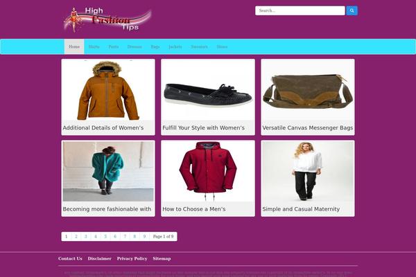 MenHe theme site design template sample