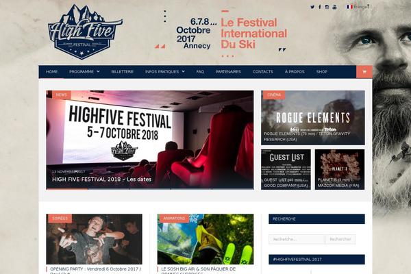 Divi Child theme site design template sample