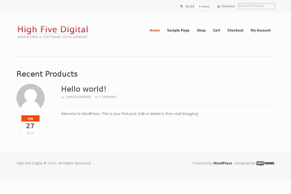 Mystile theme site design template sample