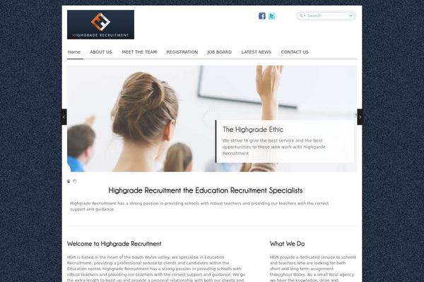 Cloriato theme site design template sample