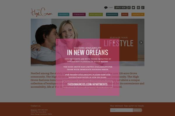 highgrovebr.com site used Highgrove