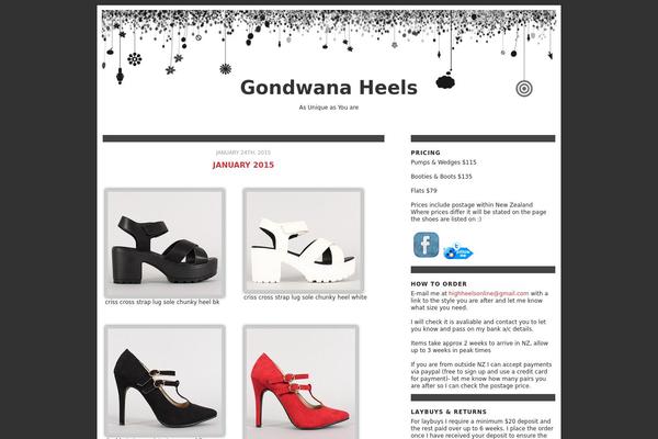 highheelsonline.co.nz site used Daydreams