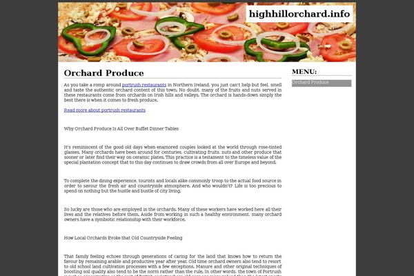 highhillorchard.info site used Microformats