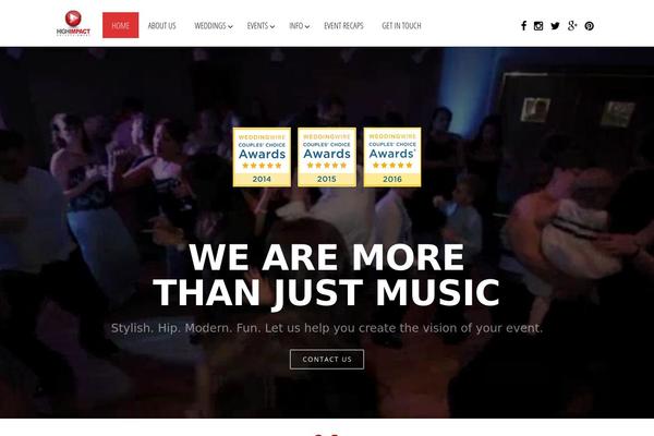DMS theme site design template sample