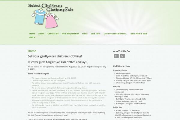 Biznizz theme site design template sample