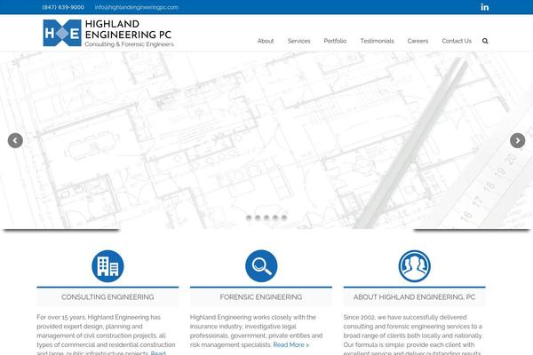 highlandengineeringpc.com site used Highland
