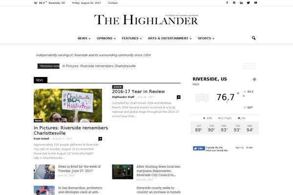 Site using Social-feed-block plugin