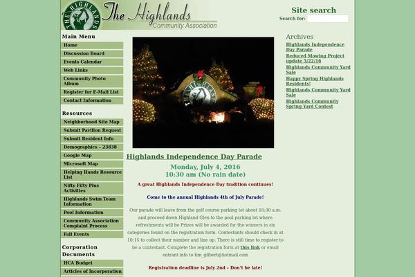Green-theme theme site design template sample