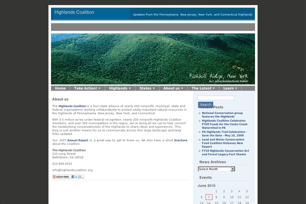 Blue Box theme site design template sample