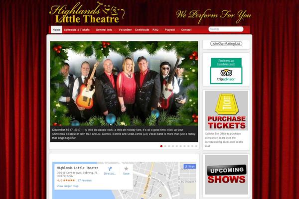 Site using Widgetize Pages Light plugin