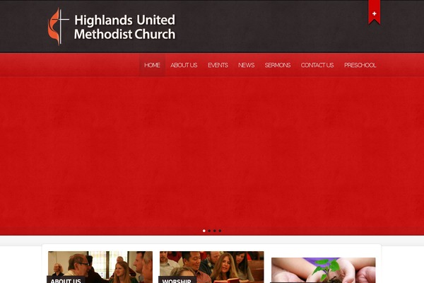 Churchope theme site design template sample