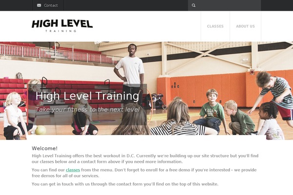 Fit Wp theme site design template sample