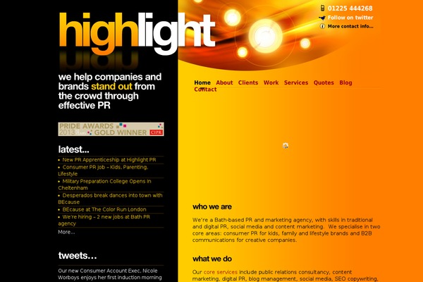 Site using SiteOrigin Widgets Bundle plugin