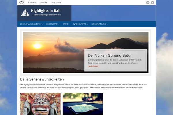 News theme site design template sample