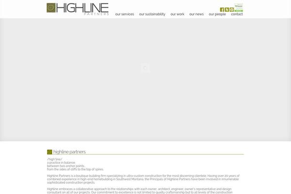 District theme site design template sample