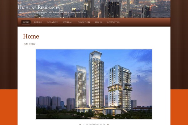 Rezo theme site design template sample