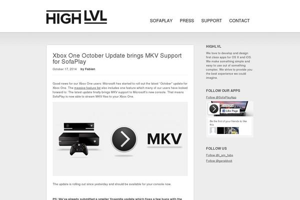 Site using AppStore Links plugin