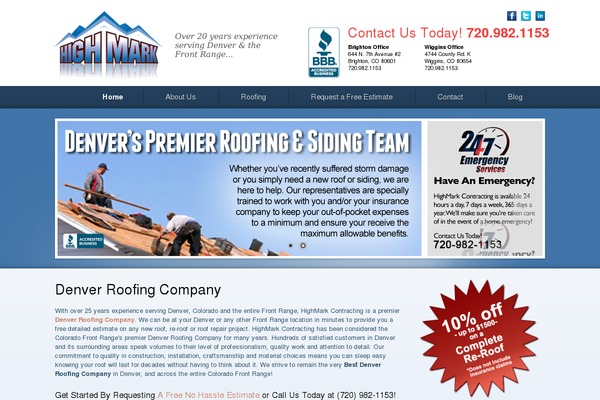 highmarkcontracting.com site used Magnetic