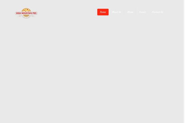 Site using eewee restaurant menu plugin