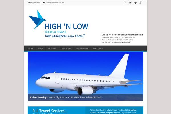 Finex theme site design template sample