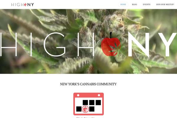 Bimber theme site design template sample