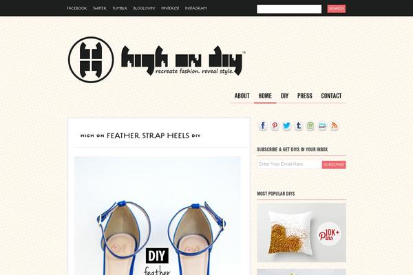 Bueno theme site design template sample