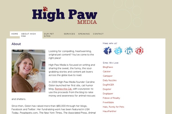 Thesis 1.7 theme site design template sample