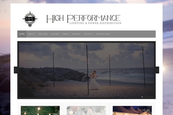 Seed theme site design template sample