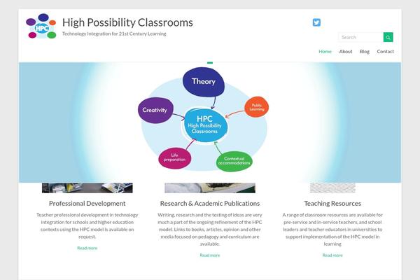 Spacious theme site design template sample