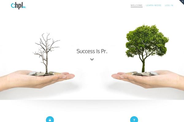 Site using Cornerstone plugin