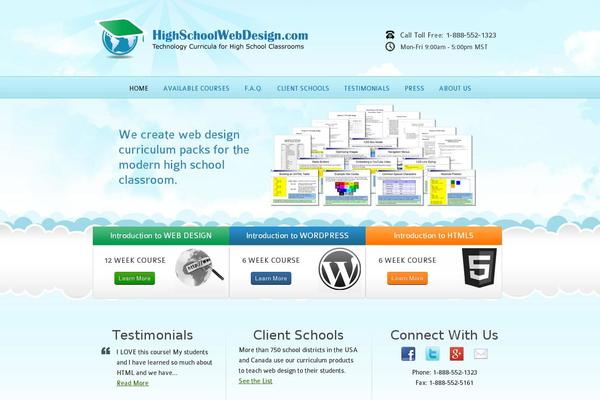 Innov8tive Child theme site design template sample