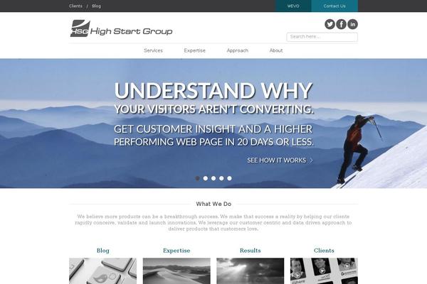 Quare theme site design template sample
