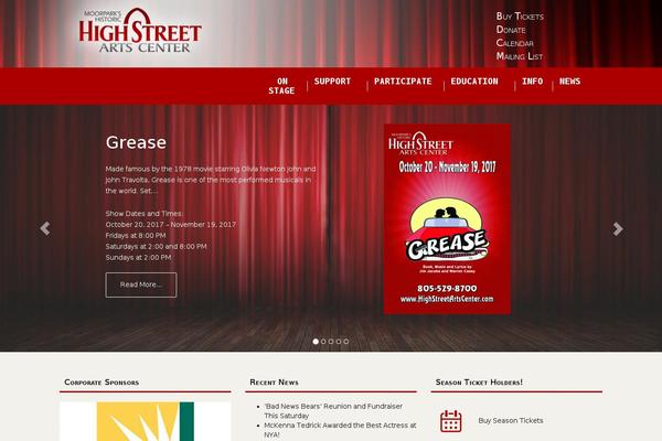 highstreetartscenter.com site used Highstreet