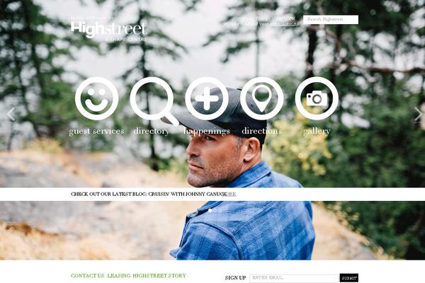 highstreet theme websites examples