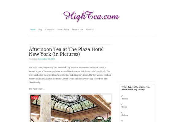 hightea.com site used Truly-minimal-wpcom
