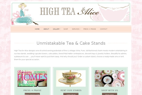 Geraldine theme site design template sample