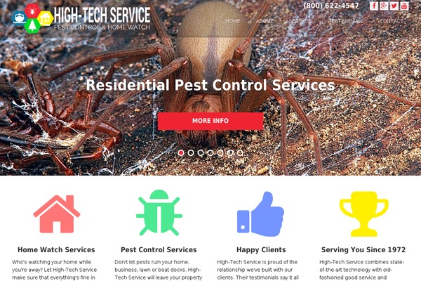 Meris theme site design template sample